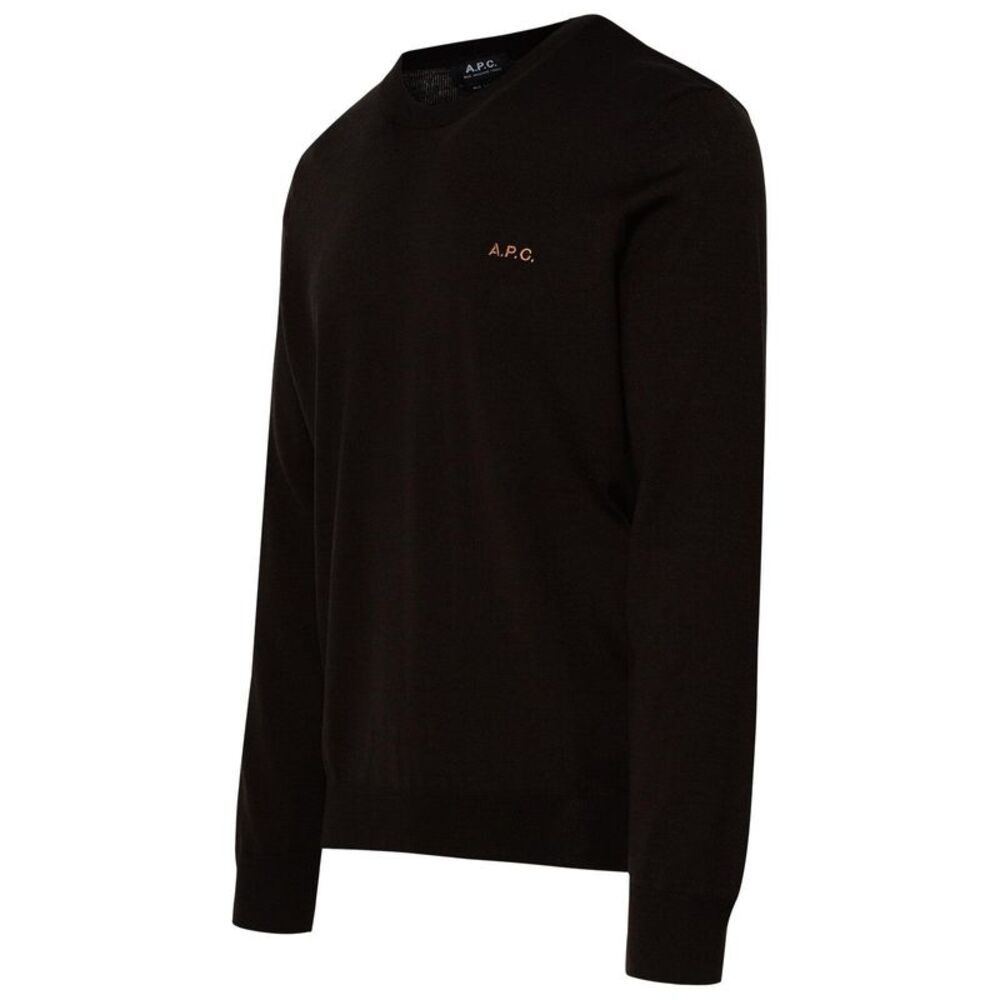 A.P.C. Brown Wool Blend 'Axel' Sweater - Picture 2 of 3